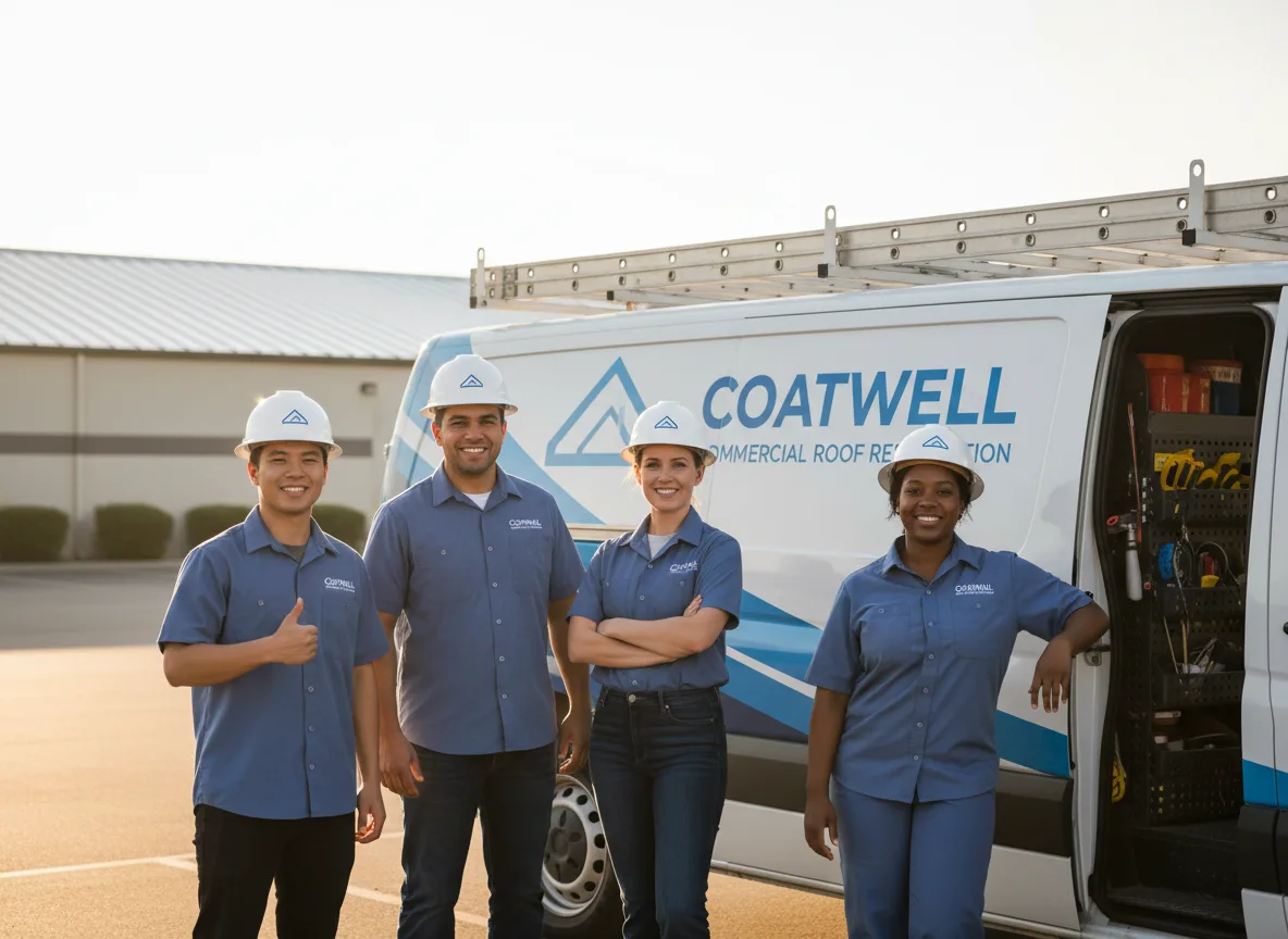 Commercial roof coating company in Salesville, OH